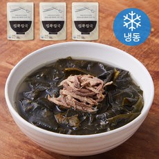 집콕집국 소고기미역국 (냉동), 500g, 3개
