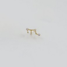 미퓨어 여성용 별자리 귀걸이 07사자자리