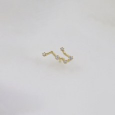 미퓨어 여성용 별자리 귀걸이 05쌍둥이자리