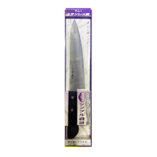 SHIMOMURA 下村 KG大門屋常義作日式牛刀鋼刀, 黑色 + 銀色, 1支