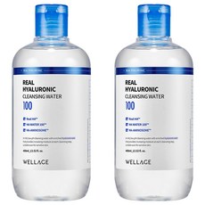 WELLAGE 唯拉珠 玻尿酸水潤卸妝水, 400ml, 2瓶