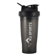 KU SPORTS 蛋白搖搖杯, 1個, 600ml, 黑色