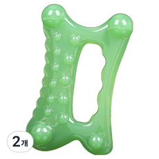 DeepTalk 按摩刮痧板, 綠色, 2個