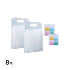 PRARI 文件夾 A4 36 x 24 cm, 白色, 8個