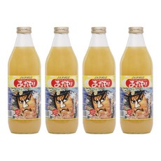 JA 青森農協 睡魔蘋果汁, 1L, 4瓶