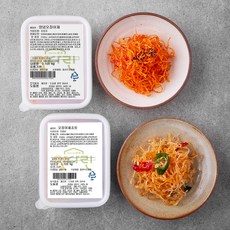 맛다린 양념 오징어채 조림 0.105kg + 간장맛 0.105kg, 1세트