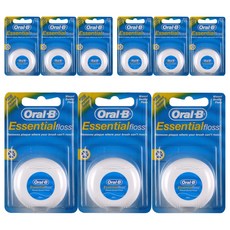 Oral-B 歐樂B 含蠟牙線, 1入, 9個