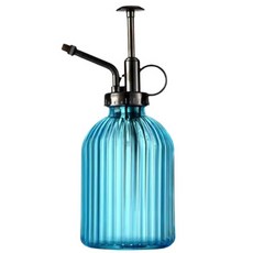 댓츠댓 레트로 프레스 유리 스프레이 분무기 스트라이프 320ml, 1개, 스카이