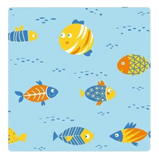 라온팩토리 접이식 아웃도어 방수 돗자리 매트 대형, 블루