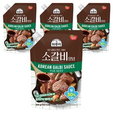 Dongwon 東遠 Harumi 牛小排醬料, 500g, 4個