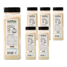 마늘분말, 450g, 6개