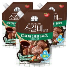 Dongwon 東遠 Harumi 牛小排醬料, 500g, 3個
