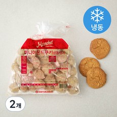 맨치트 미니 아몬드쿠키 생지 (냉동), 18g, 50개입, 2개