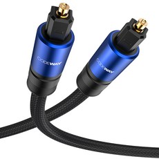 CODEWAY Toslink SPDIF 數位光纖音源線 3m, 單一商品, 1條