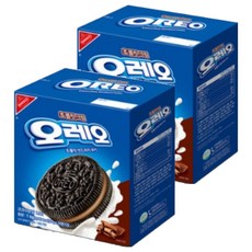 OREO 奧利奧 夾心餅乾 巧克力口味, 1kg, 2盒