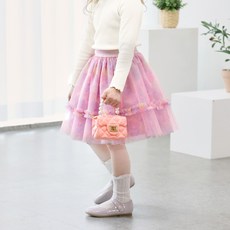 Walton Kids女童款馬卡龍紗裙