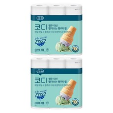 CODI 可水洗廚房紙巾, 60張, 6捲