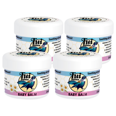 Tui Balms 親子肌膚保濕按摩精油蜂蠟膏, 舒緩肌膚, 嬰兒適用, 50g, 4罐