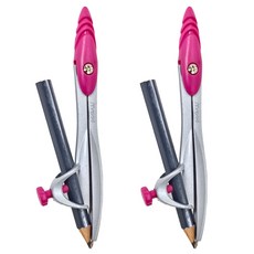 Maped 學用鉛筆型圓規 學生幾何繪圖工具 精準作圖 輕巧便攜, 2組