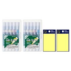 munhwa Duzon水性粉彩筆+Tuco.b便利貼, 黃色（後置）, 2組