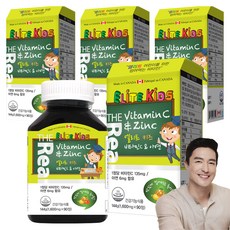 孩童維他命C含鋅補充咀嚼錠, 90顆, 4罐