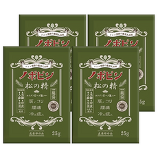 KOKUBO 小久保工業所 松之精入浴劑 含東當歸 雲杉 薑 胡椒 胡蘿蔔提取物, 4包, 25g