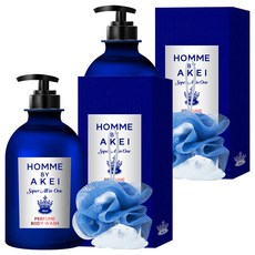 아케이 옴므 슈퍼올인원 퍼퓸 바디워시 센스페로몬향, 550ml, 2개 550ml, 2개
