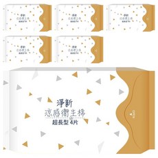 淨新科技 涼感衛生棉/衛生巾 41cm, 6包, 4片, 夜用超長型