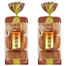 청우식품 땅콩전병, 320g, 2개