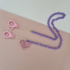 ADRIEL 閃亮愛心口罩鍊