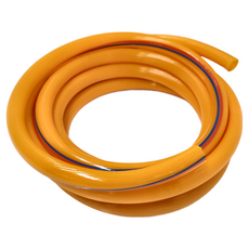 雄獅 彈力水管, PVC (聚氯乙烯) 材質, 4.7分 X 450cm ±3%, 台灣製造, 1條, Yellow