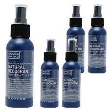 NOOSA BASICS 腋下噴霧 茶樹 5瓶 100ml 天然成分 男女適用 便攜式