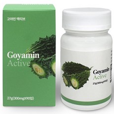 Goyamin Active 山苦瓜萃取錠, 27g, 1罐