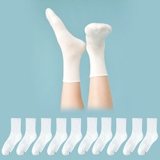 DOSSY 優質羅紋中筒襪10雙組