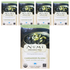 누미티 카르다몸향 보이차 티백, 2.1g, 16개입, 5개