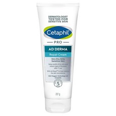 Cetaphil 舒特膚 AD益膚康修護舒敏乳霜，含有植物性保濕成分，舒緩乾癢，含燕麥成分，提升肌膚屏障功能，適合異位性皮膚炎患者, 227ml, 1條