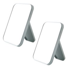 댓츠댓 휴대용 패션 탁상거울 2p, 블루