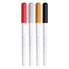 KACO 綺采秀麗柔繪筆4件組 流金輕奢 0.5mm - 精細繪圖、色彩豐富, 1組