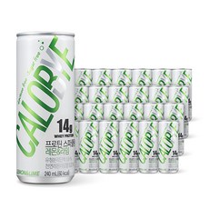 CALOBYE 清爽碳酸蛋白飲 檸檬萊姆口味, 24個