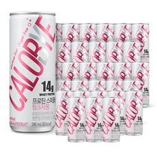 프로틴 스파클링 무설탕 핑크자몽 탄산음료, 240ml, 36개