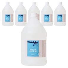 화장품용 퓨어 아세톤, 3.8L, 6개