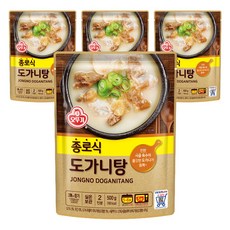 오뚜기 종로식 도가니탕, 500g, 4개