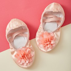 Lolly Tree 童款花裝飾芭蕾舞鞋