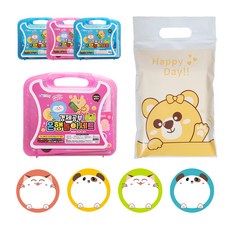 銀行遊戲套裝 4p + 拉鍊袋 4p + 貼紙 4p, 混色, 1組