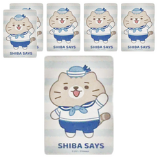 收納王妃 柴語錄 海軍珪藻土皂墊 直 12 x 8 x 0.9cm, 太子, 6個