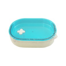 Cassido 卡司多 花星肥皂盤 湖水藍色, 1個