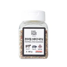 딜리셔스마켓 몬트리얼 스테이크 시즈닝 소형, 80g, 1개