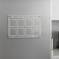 제이브 메모보드 냉장고 자석, 투명