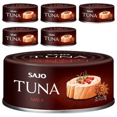 사조 참치 마라, 100g, 6개