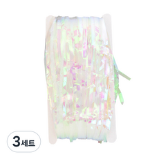 派對裝飾 金蔥流蘇窗簾 1 x 2 m, 極光透明, 3套